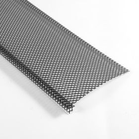 Gutter Guard, 6 In Powder-Coated Steel Gutter Screen, Heavy-Duty 75 Ft Length, 0.04 In Thickness, Leaf Guard For Debris And Leaves, Easy DIY Install,