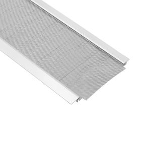 Gutter Guard, 6 In Aluminum Gutter Cover With Stainless Steel Micro Mesh, Heavy-Duty 48ft Length, 0.04in Thick, Leaf Guard For Debris And Pine Needles