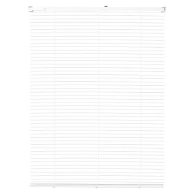 Mini Blinds, 34" W x 48" H, 1" Slat Size, Cordless Horizontal Light Filtering Mini Blind for Indoor Windows, Easy to Clean and Simple Light Adjustment