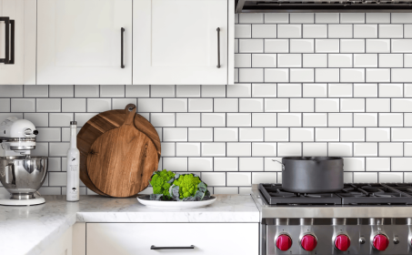10pcs, Marble Peel and Stick Backsplash Tiles for Kitchen Walls Bathroom Countertops, 12 Inch*12 Inch, Adhesive Glazed Ceramic Surface,rproof
