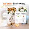 10PCS 23.6inch High Wedding Flower Stand, With Acrylic Laminate,Acrylic Vase Column Geometric Centerpiece Stands
