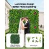 Artificial Plant Wall, 12PCS 20 x 20 in Artificial Boxwood Panels, Greenery Backdrop Privacy Hedge Fence with Sun Protection