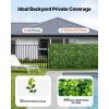 Artificial Plant Wall, 12PCS 20 x 20 in Artificial Boxwood Panels, Greenery Backdrop Privacy Hedge Fence with Sun Protection