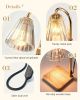 Candle Warmer Lamps 2 Pack, Electric Wax Warmer Lamp with Timer for Jar Candles, Aesthetic Home Decor, Housewarming Gifts for Women