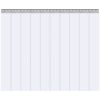 Clear PVC Strip Curtain, 84 in Height x 60 in Width x 0.08 in Thickness, 10 PCS Walk in Freezer Cooler Curtain Strips