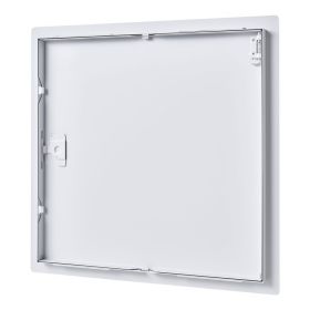 Access Panel For Drywall, 15.2 X 15.2 In Galvanized Steel Access Door, Easy Install Hinged Service Panel With Screwdriver Latch, For Ceiling Plum (Option: default)