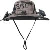 Solar Fan Hat Rechargeable 2Detachable Solar Fans,Water-Repellent Wide Brim Bucket Hat, Outdoor Camping Hiking Golf Sun Hat