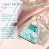 Gifts for Mom Birthday Gifts for Women Preserved Rose Forever Flower in Glass Angel Figurines Fresh Flowers for Delivery Anniversary Mothers Day Real