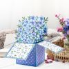 3D Pop Up Mothers Day Card, Best Mom Ever, Handmade Flowers Pop Up Card for Mom, Wife, Women, Her, Mother Birthday Card with Envelope & Notecard