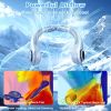 Portable Neck Fan that Blow Cold Air, LED Display, Rechargeable Hands-Free Wearable Cooling Personal Fan, 5 Speed, Neck Support